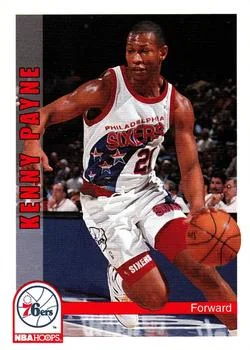 1992-93 Hoops Kenny Payne #447 card image