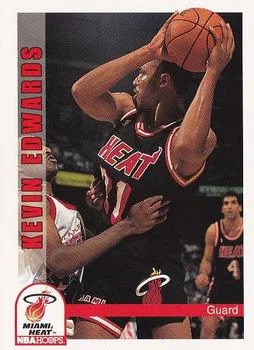 1992-93 Hoops Kevin Edwards #118 card image