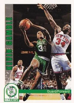1992-93 Hoops Kevin Gamble #14 card image