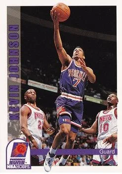 1992-93 Hoops Kevin Johnson #181 card image