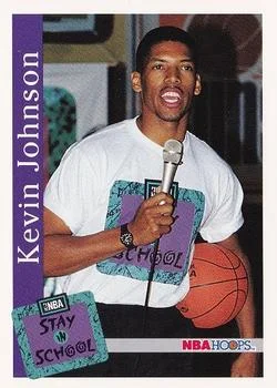 1992-93 Hoops Kevin Johnson SIS #335 card image