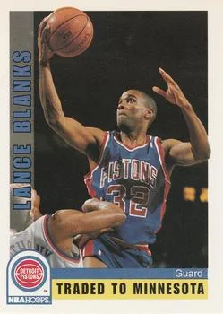 1992-93 Hoops Lance Blanks #380 card image