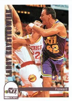 1992-93 Hoops Larry Krystkowiak #475 card image
