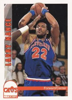 1992-93 Hoops Larry Nance #42 card image