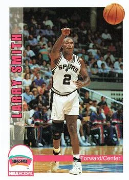 1992-93 Hoops Larry Smith #468 card image