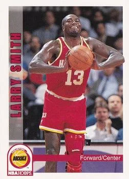 1992-93 Hoops Larry Smith #87 card image
