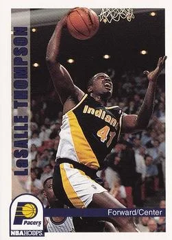 1992-93 Hoops LaSalle Thompson #96 card image