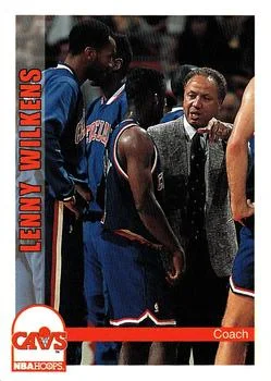 1992-93 Hoops Lenny Wilkens CO #243 card image