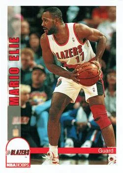 1992-93 Hoops Mario Elie #455 card image