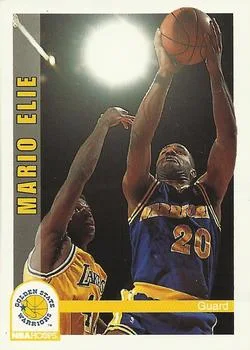1992-93 Hoops Mario Elie #72 card image