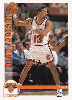 1992-93 Hoops Mark Jackson #154 card image