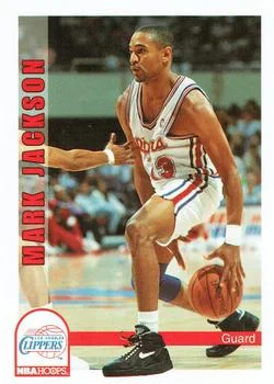 1992-93 Hoops Mark Jackson #402 card image