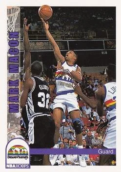 1992-93 Hoops Mark Macon #59 card image