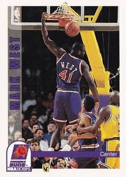 1992-93 Hoops Mark West #186 card image