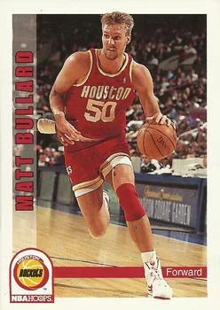 1992-93 Hoops Matt Bullard #80 card image