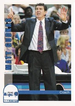 1992-93 Hoops Matt Guokas CO #257 card image