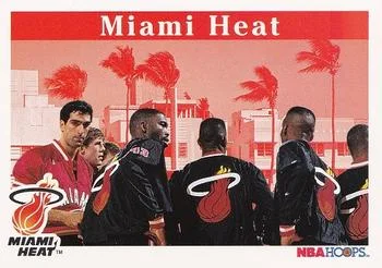 1992-93 Hoops Miami Heat TC #279 card image