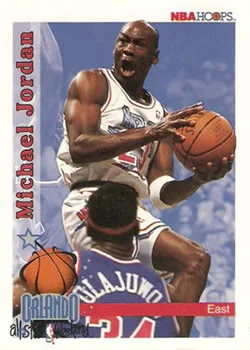 1992-93 Hoops Michael Jordan #298 card image