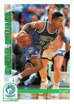 1992-93 Hoops Micheal Williams #426 card image
