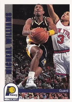 1992-93 Hoops Micheal Williams #97 card image