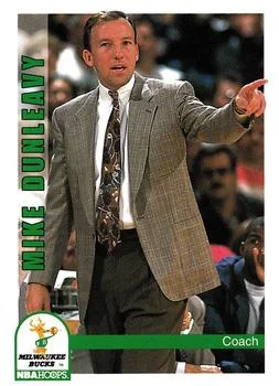 1992-93 Hoops Mike Dunleavy CO #253 card image