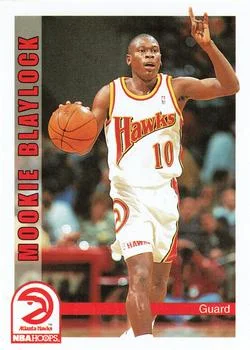 1992-93 Hoops Mookie Blaylock #351 card image