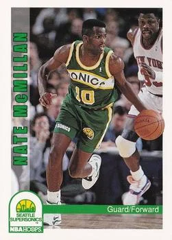 1992-93 Hoops Nate McMillan #218 card image
