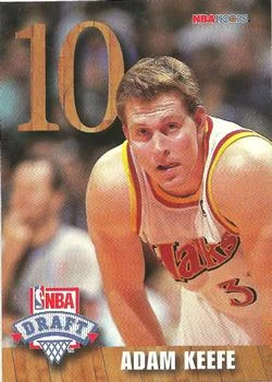 1992-93 Hoops Adam Keefe EXCH [NBA Draft Lottery Pick Exchange] NBA Draft Lottery Pick Exchange #I card image