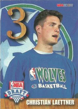 1992-93 Hoops Christian Laettner EXCH [NBA Draft Lottery Pick Exchange] NBA Draft Lottery Pick Exchange #C card image