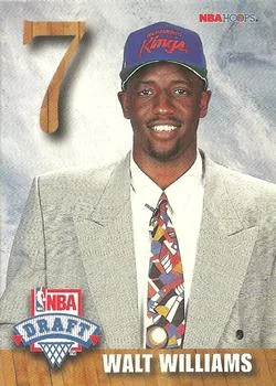 1992-93 Hoops Walt Williams EXCH [NBA Draft Lottery Pick Exchange] NBA Draft Lottery Pick Exchange #F card image