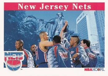 1992-93 Hoops New Jersey Nets TC #282 card image