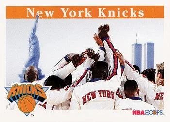1992-93 Hoops New York Knicks TC #283 card image
