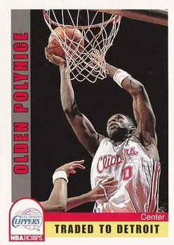 1992-93 Hoops Olden Polynice #103 card image
