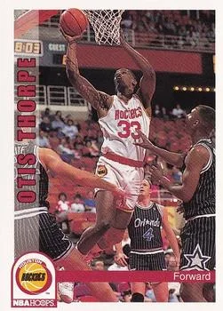 1992-93 Hoops Otis Thorpe #88 card image