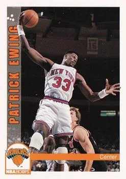1992-93 Hoops Patrick Ewing #153 card image
