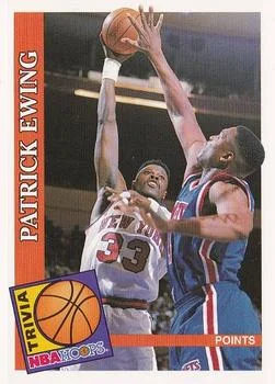 1992-93 Hoops Patrick Ewing TRIV #484 card image