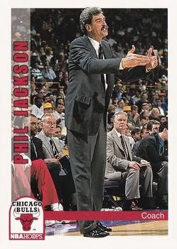 1992-93 Hoops Phil Jackson CO #242 card image