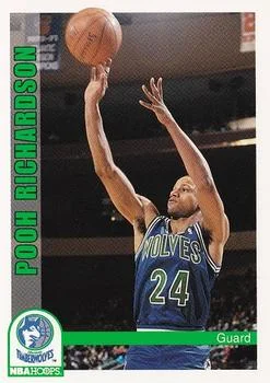1992-93 Hoops Pooh Richardson #140 card image