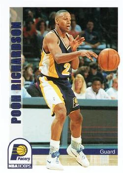 1992-93 Hoops Pooh Richardson #398 card image