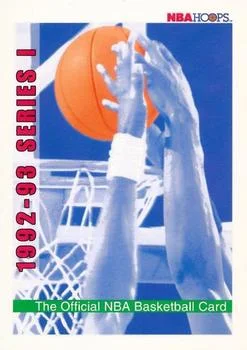 1992-93 Hoops 1992-93 Series I PROMO [Promos] Promos #NNO card image