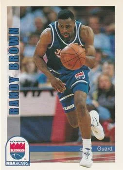 1992-93 Hoops Randy Brown #460 card image