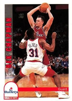 1992-93 Hoops Rex Chapman #231 card image