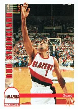 1992-93 Hoops Rod Strickland #458 card image