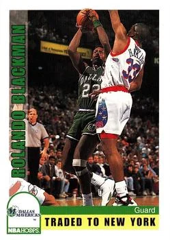 1992-93 Hoops Rolando Blackman #45 card image