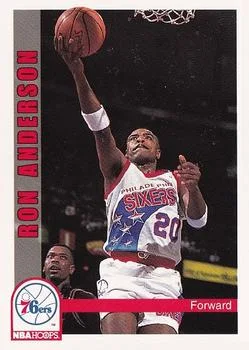 1992-93 Hoops Ron Anderson #169 card image