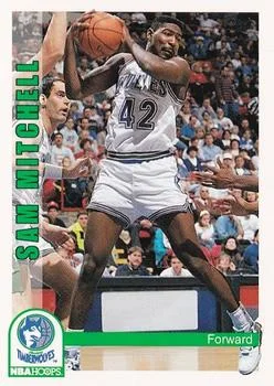 1992-93 Hoops Sam Mitchell #139 card image