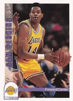 1992-93 Hoops Sam Perkins #110 card image