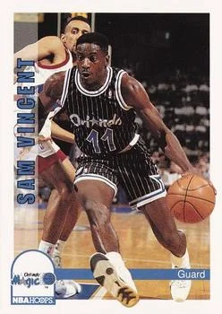 1992-93 Hoops Sam Vincent #167 card image