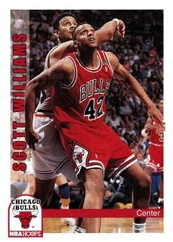 1992-93 Hoops Scott Williams #35 card image