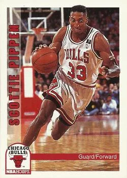 1992-93 Hoops Scottie Pippen #34 card image